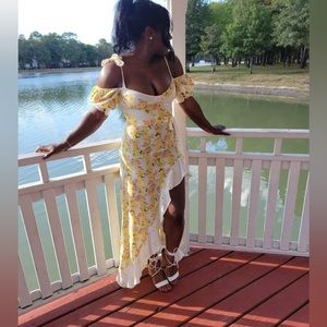 For Love and Lemons Savannah Maxi Dress